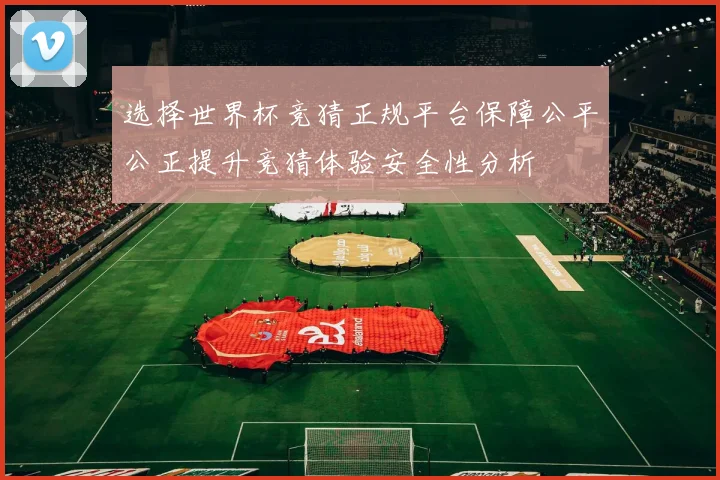 选择世界杯竞猜正规平台保障公平公正提升竞猜体验安全性分析