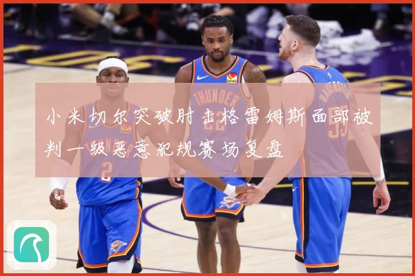 小米切尔突破肘击格雷姆斯面部被判一级恶意犯规赛场复盘